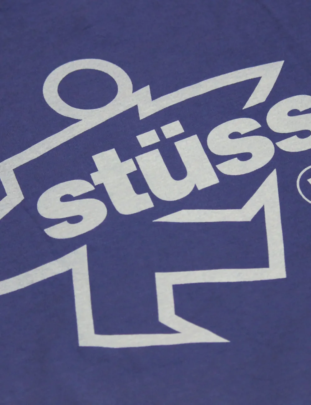 STÜSSY Surf Size Pig. Dyed Tee INDIGO - 3