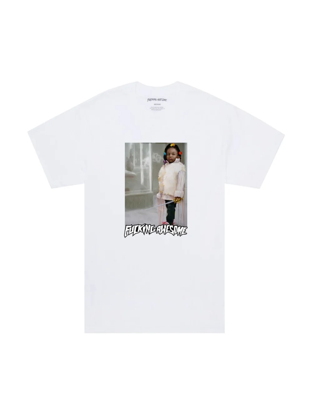FUCKING AWESOME THE GUARDIAN TEE WHITE