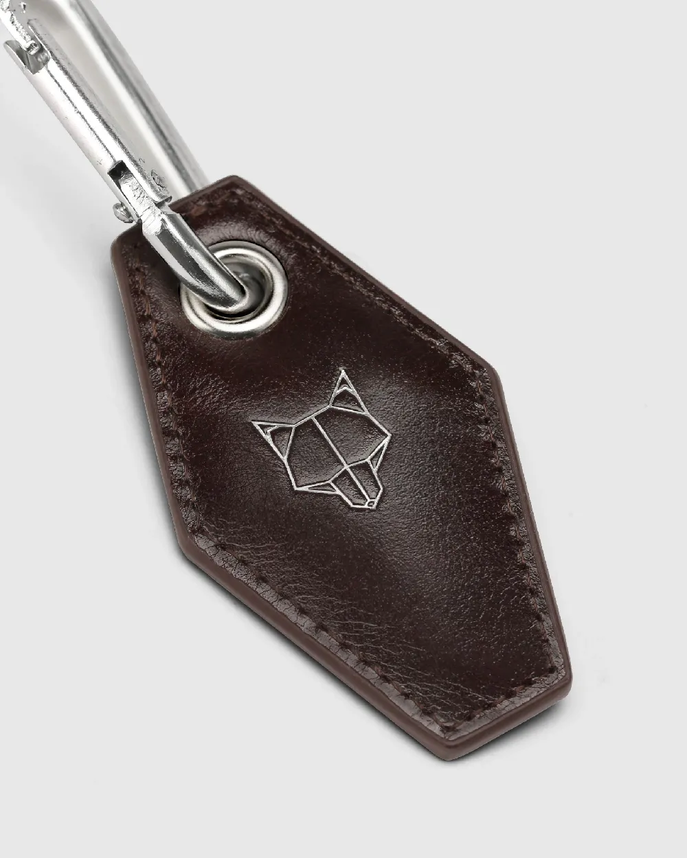 Carabiner Keychain Brown - 2