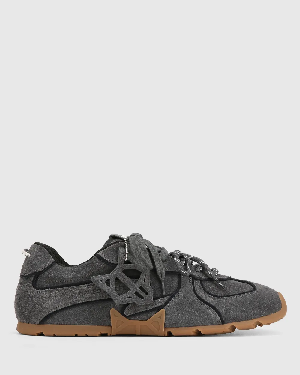 Ace Dark Gray Suede