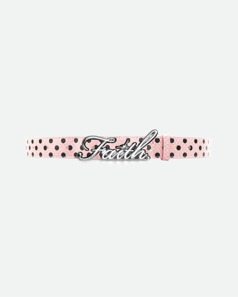 Pink Polka Dot Faith Belt