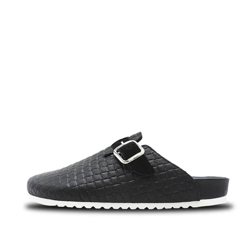 Woven Mule - Black