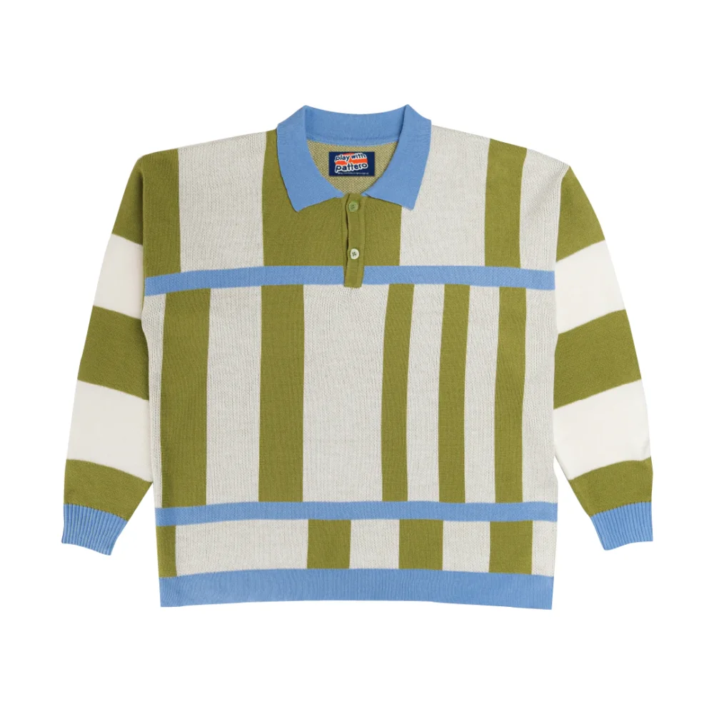 Bookshelf Polo Shirt Longsleeve
