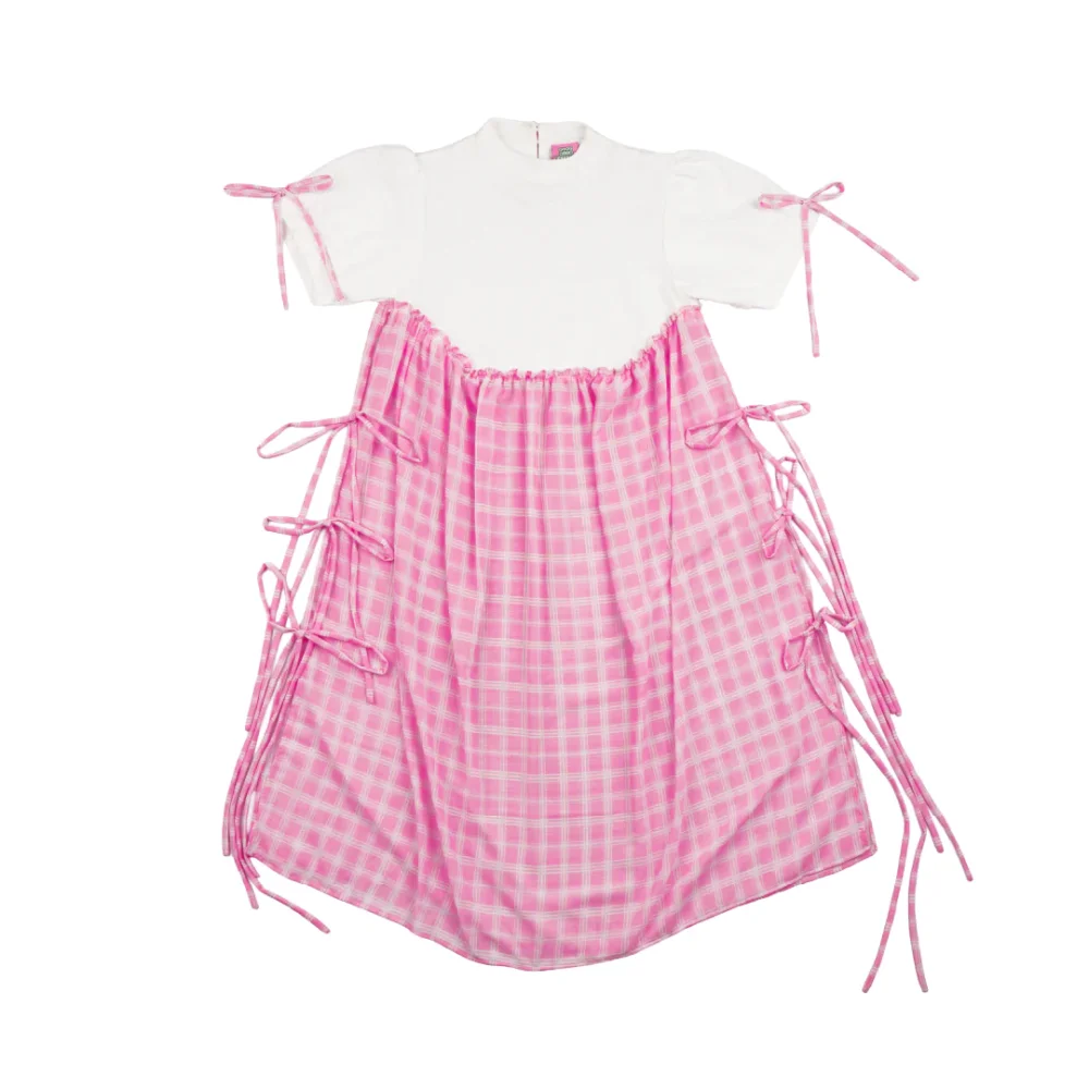 Dandelion Silk Peony Dress