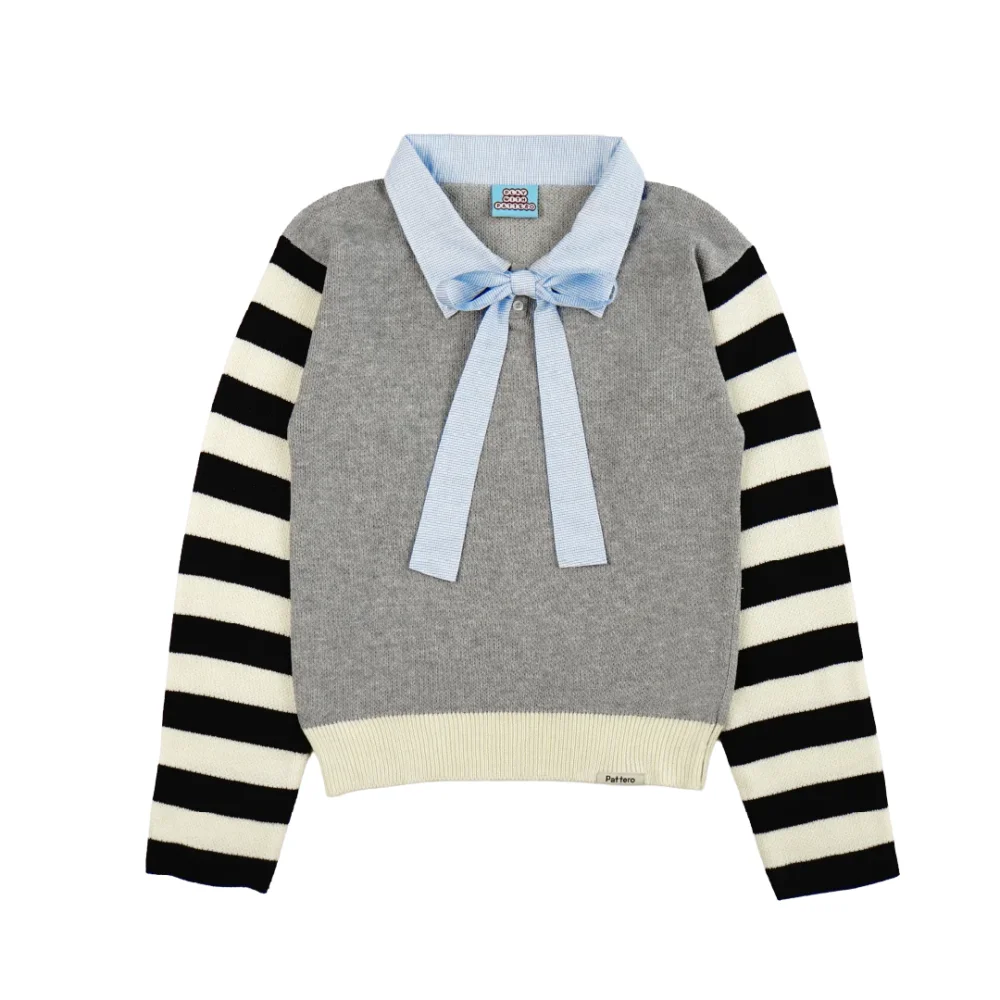 Marie Knit Polo Shirt Longsleeve