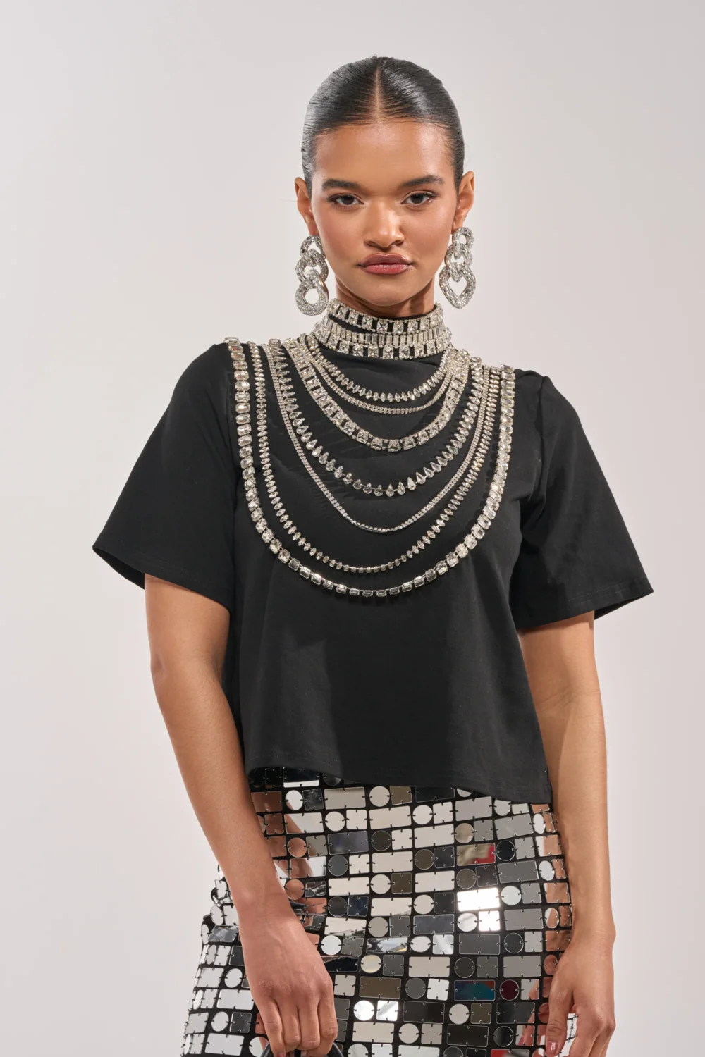 ROYALTY RHINESTONE TEE