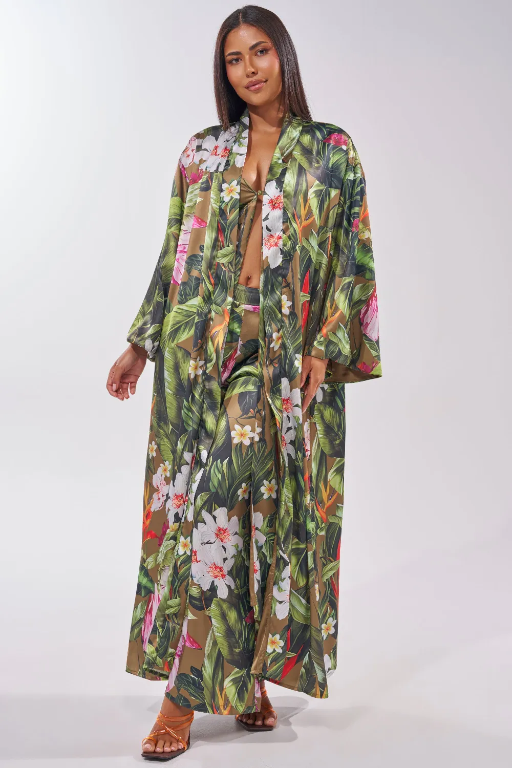 INTO THE WILD FLORAL DUSTER
