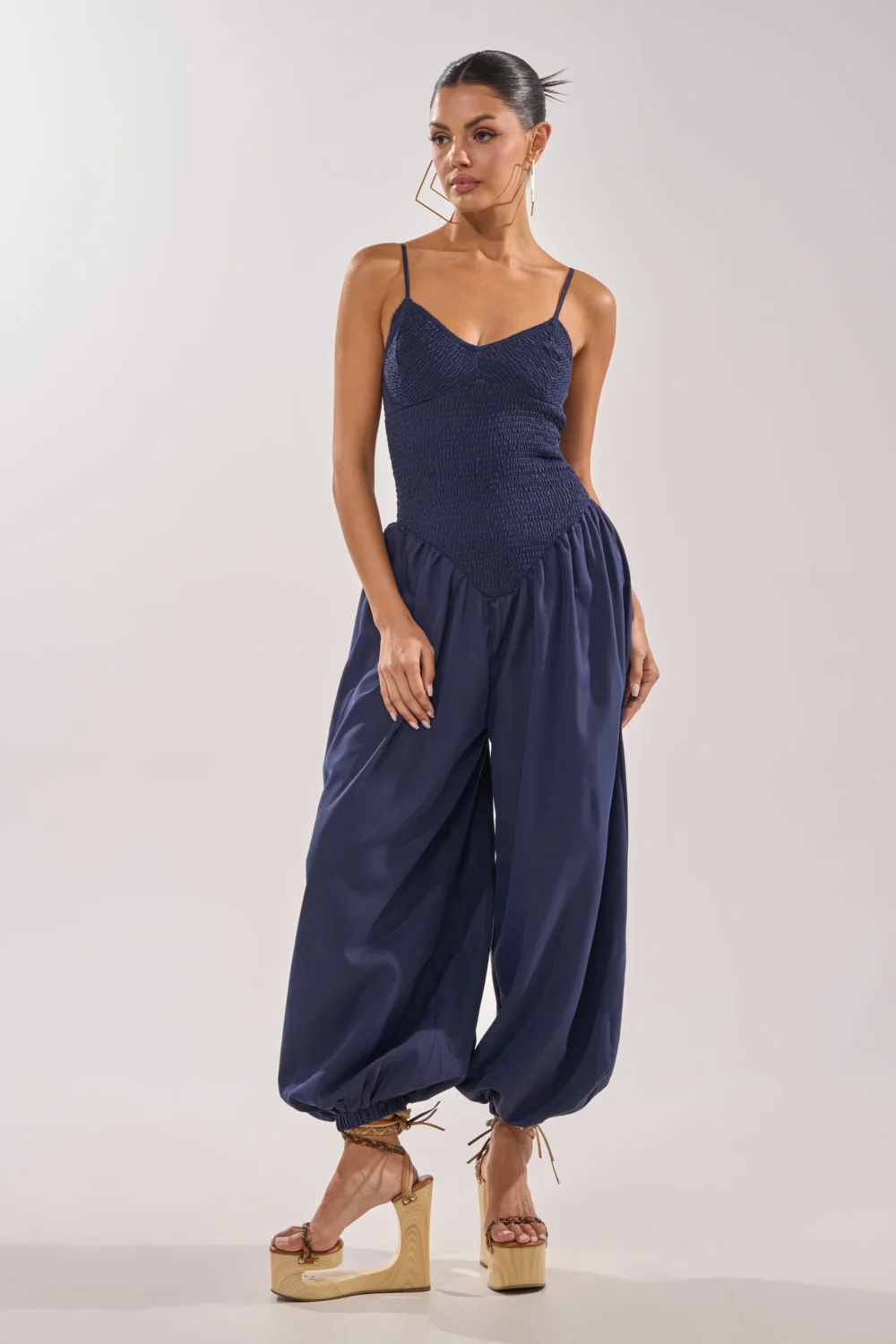 TRENDSETTER BALLOON PANT JUMPSUIT