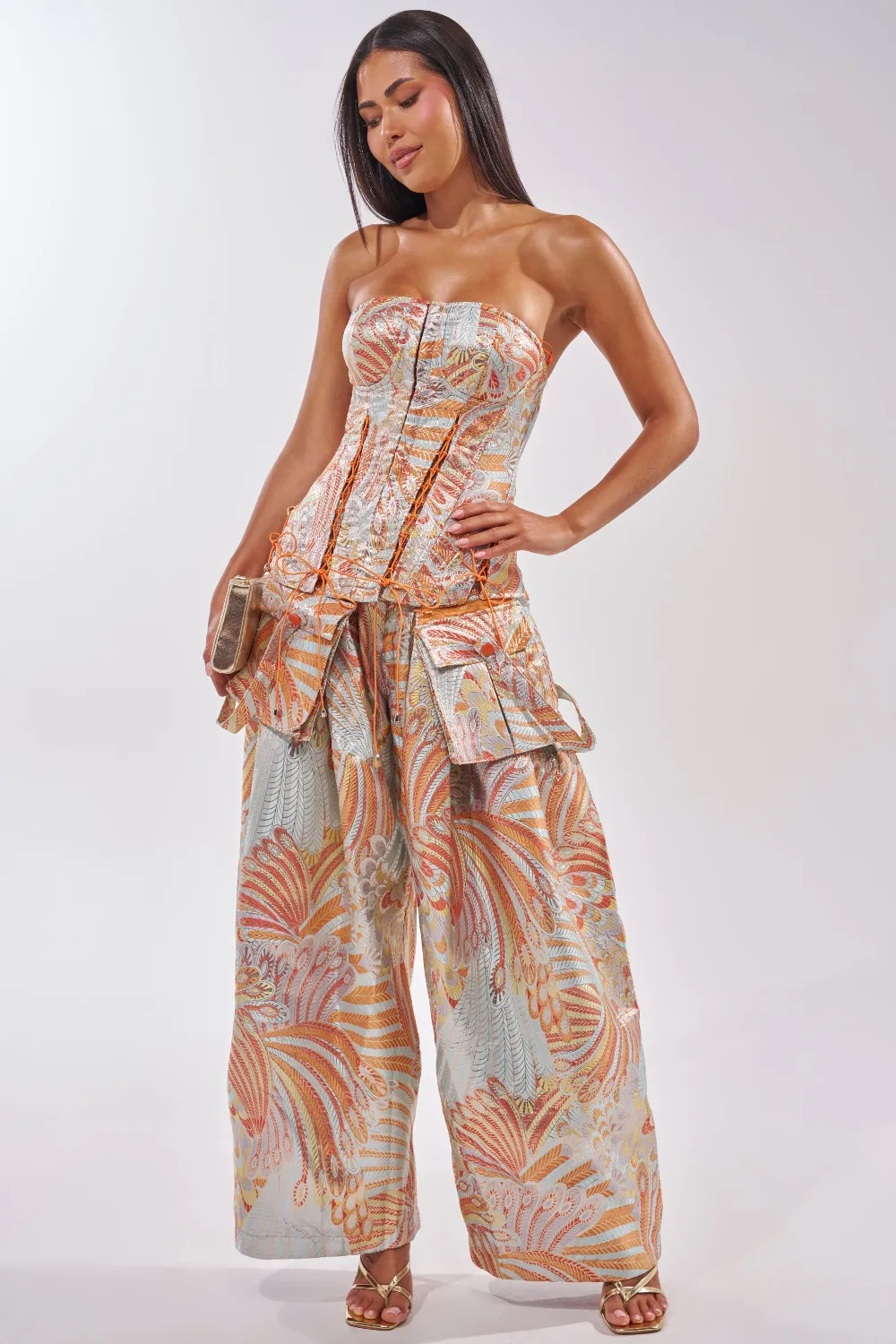 MARTHA FLORAL TROUSER