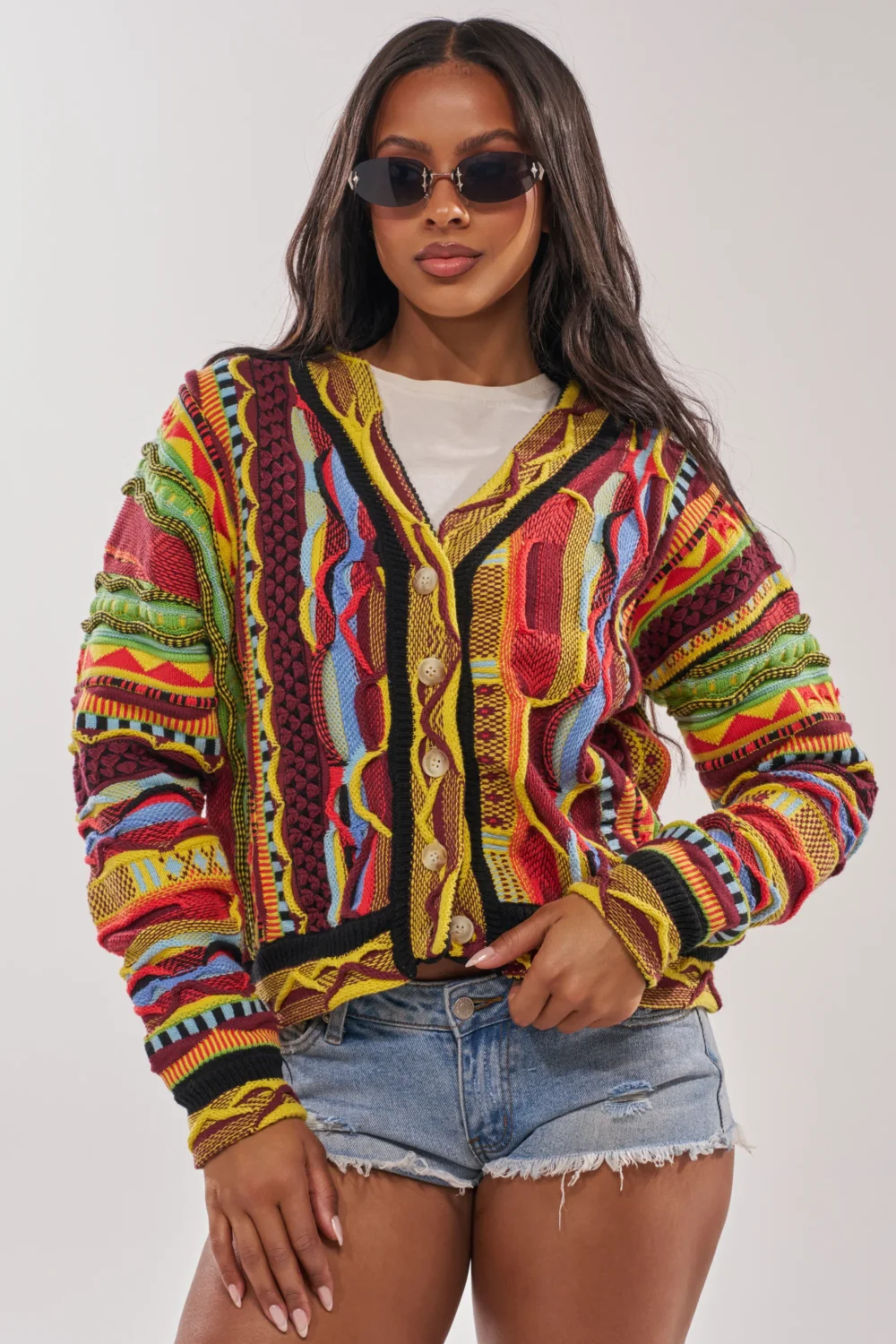 MADE YA LOOK KNIT SWEATER