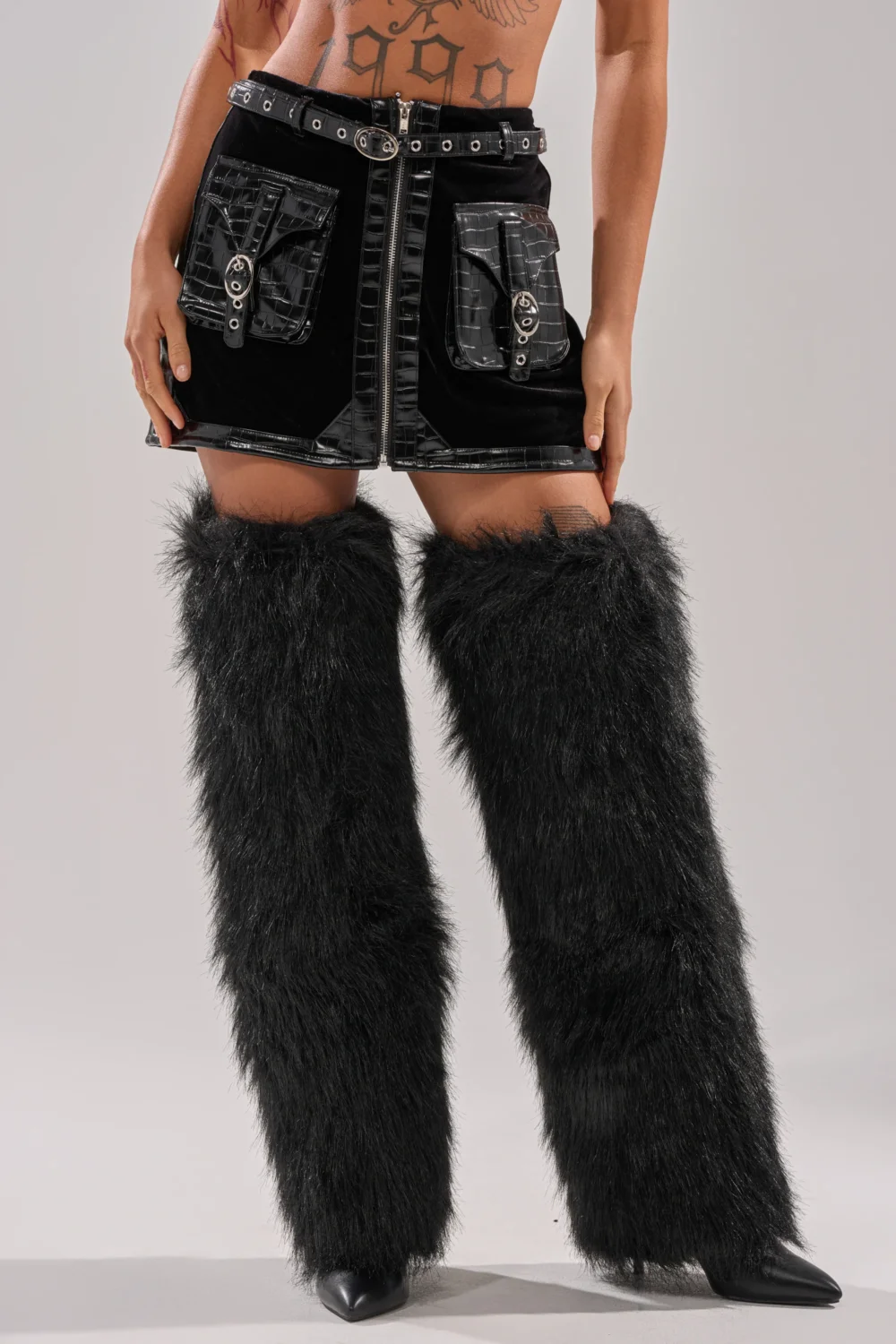 FEELING CRAZY MINI SKIRT - 2