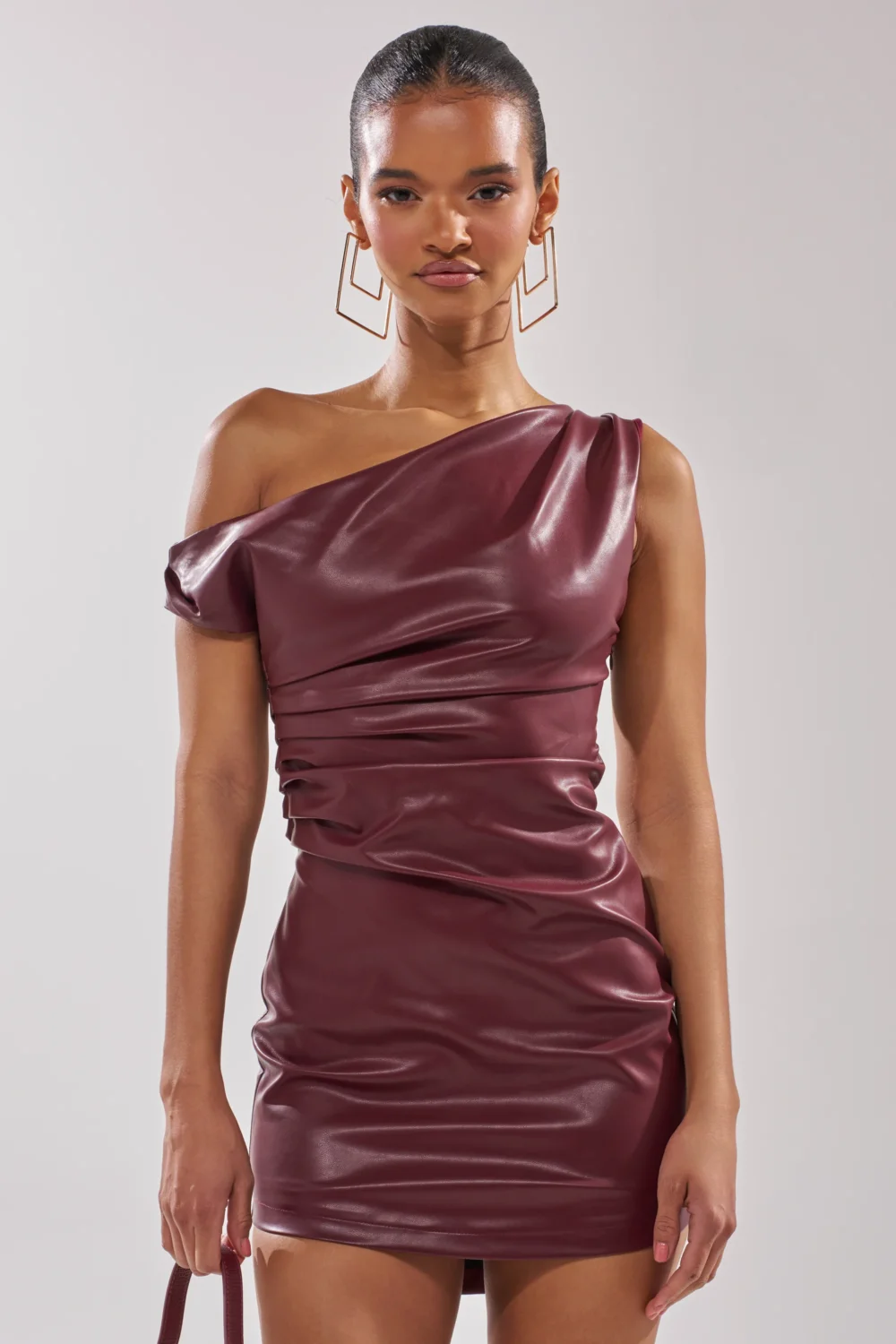 KYLIE PU MINI DRESS - 3