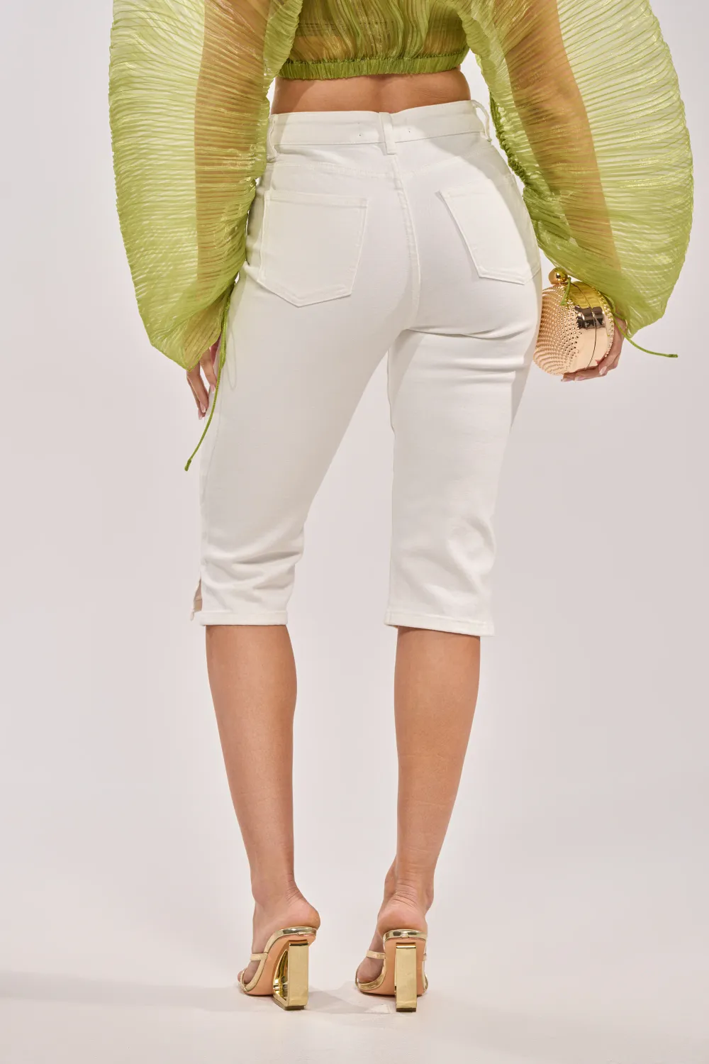 CICI DENIM CAPRI - 4