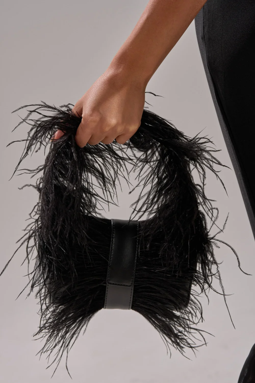 FEATHER CRAZE PURSE - 2