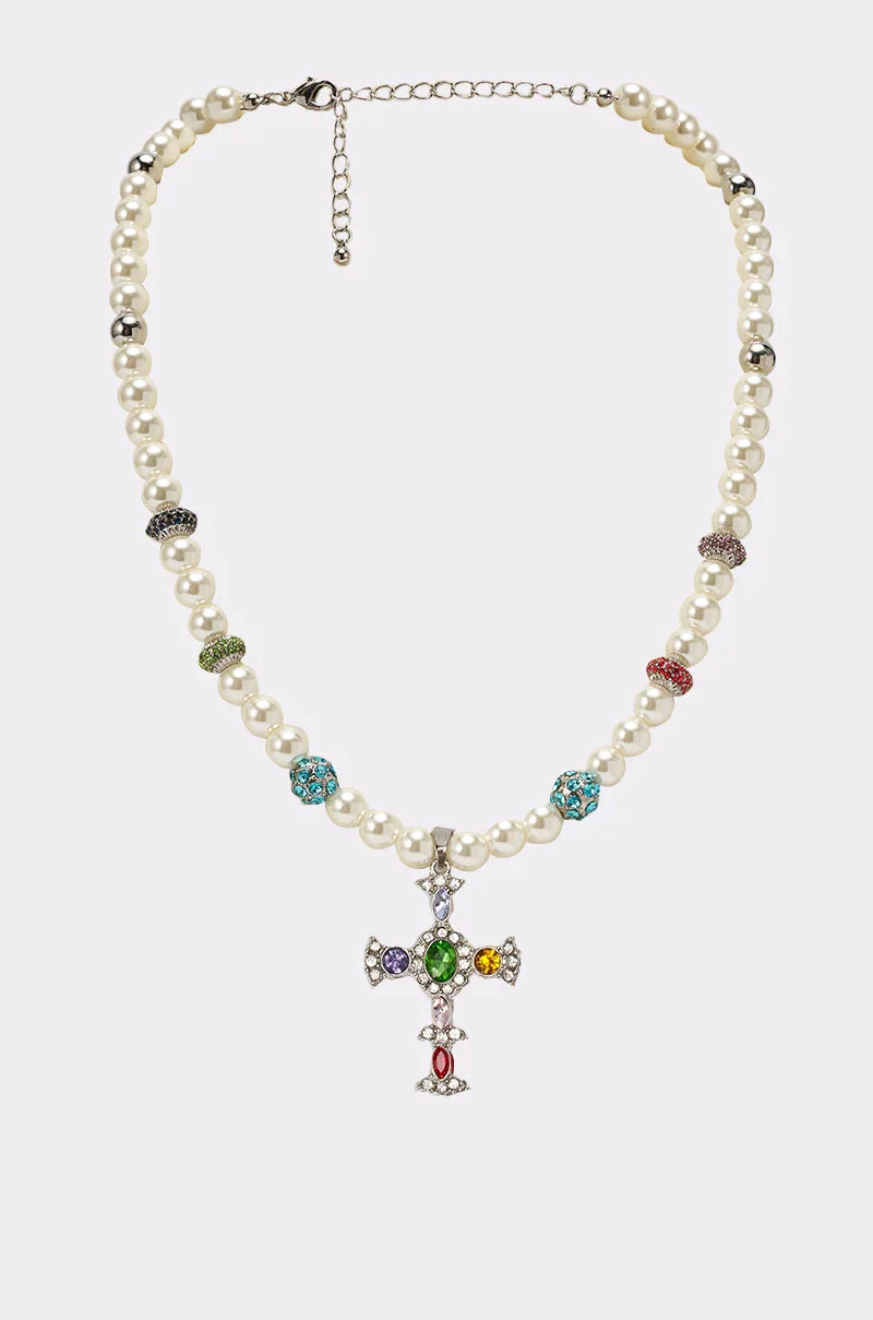 CANDY CROSS NECKLACE