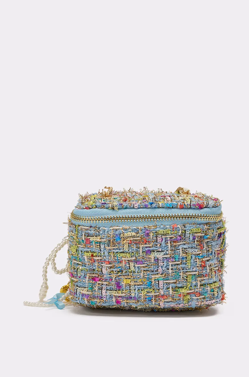 I HAVE CLASS TWEED PURSE