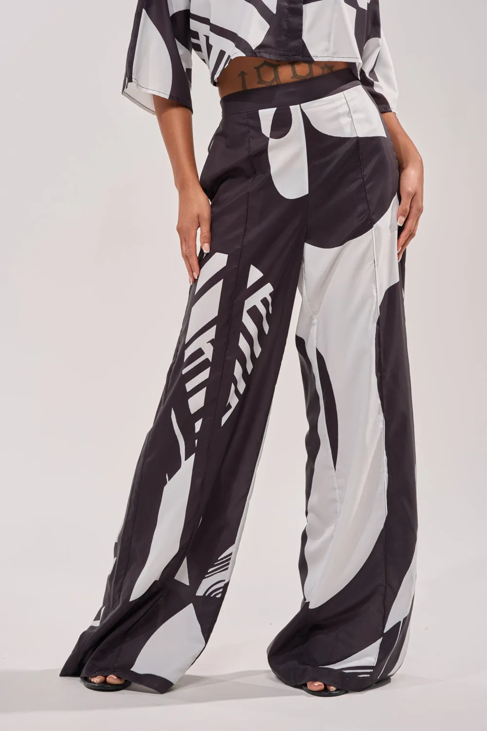NOIR GODDESS PALAZZO PANT