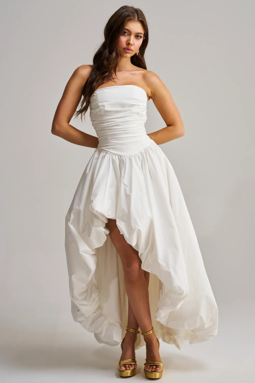 HEAD IN THE CLOUDS MAXI DRESS