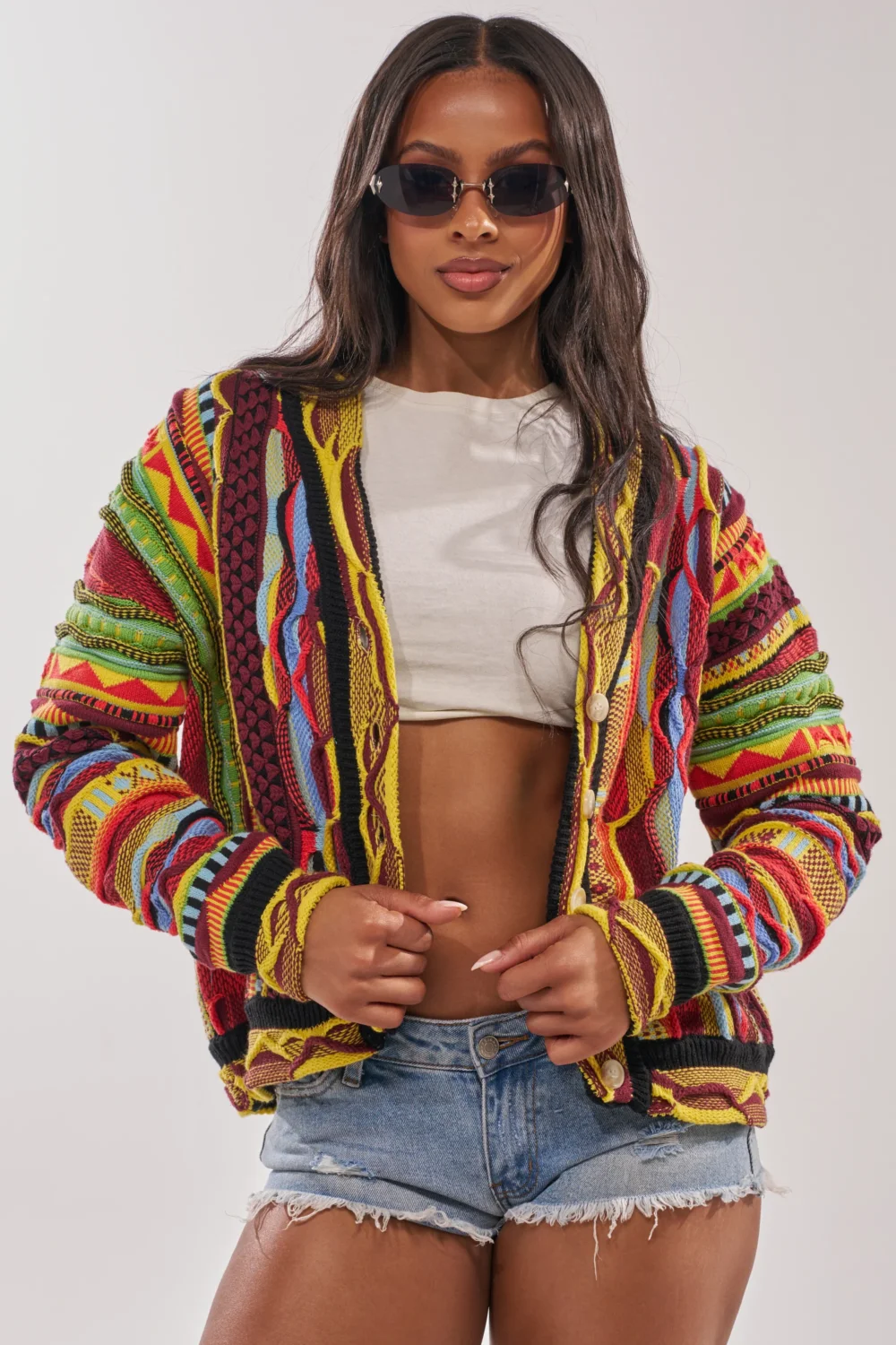 MADE YA LOOK KNIT SWEATER - 2