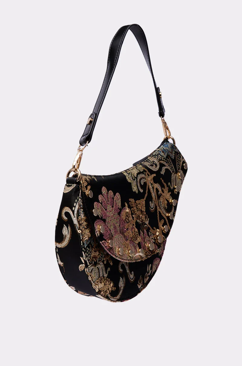 BROCADE DREAMS SADDLE BAG - 5
