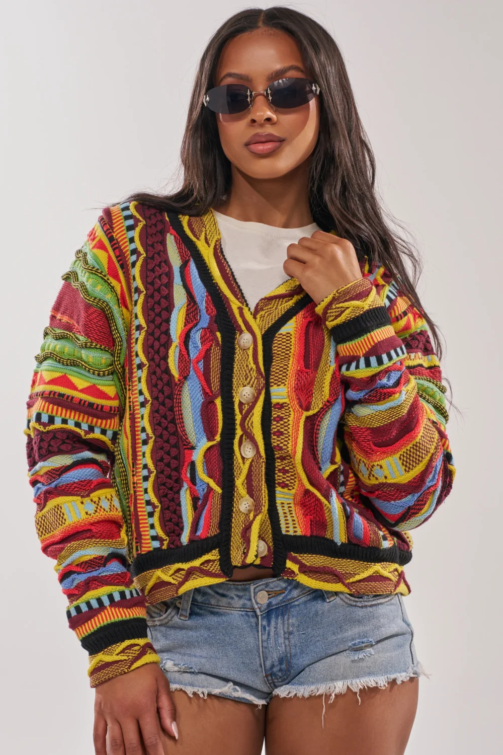 MADE YA LOOK KNIT SWEATER - 4