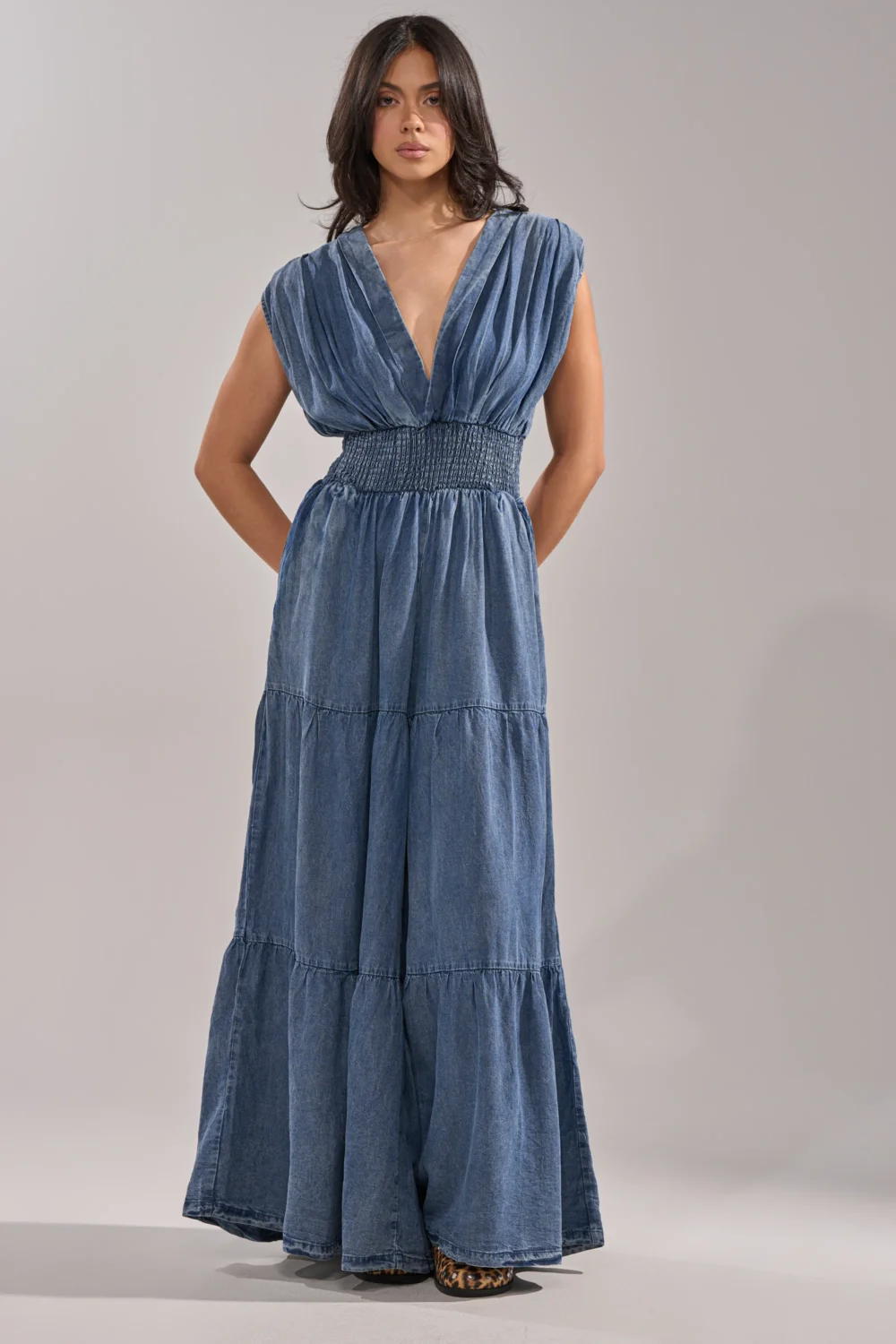 KELLY DENIM JUMPSUIT