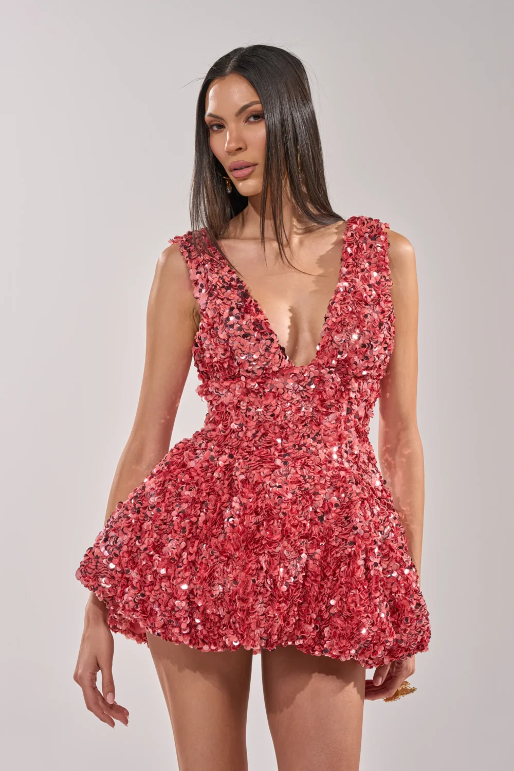 BARBIE GIRL SEQUIN MINI DRESS - 2