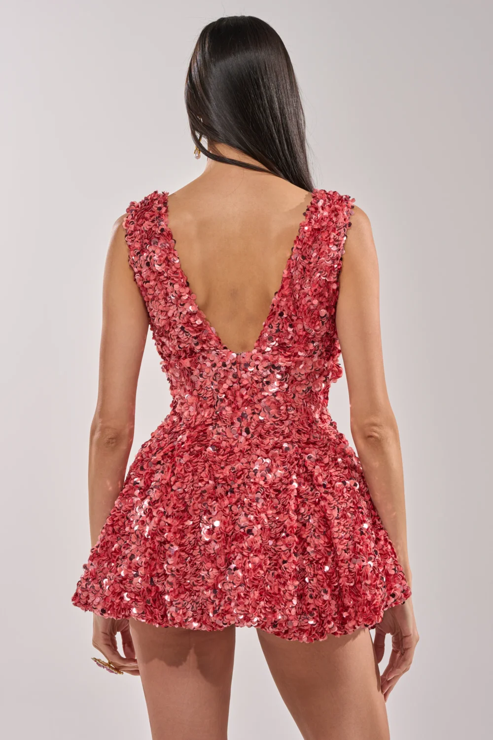 BARBIE GIRL SEQUIN MINI DRESS - 5