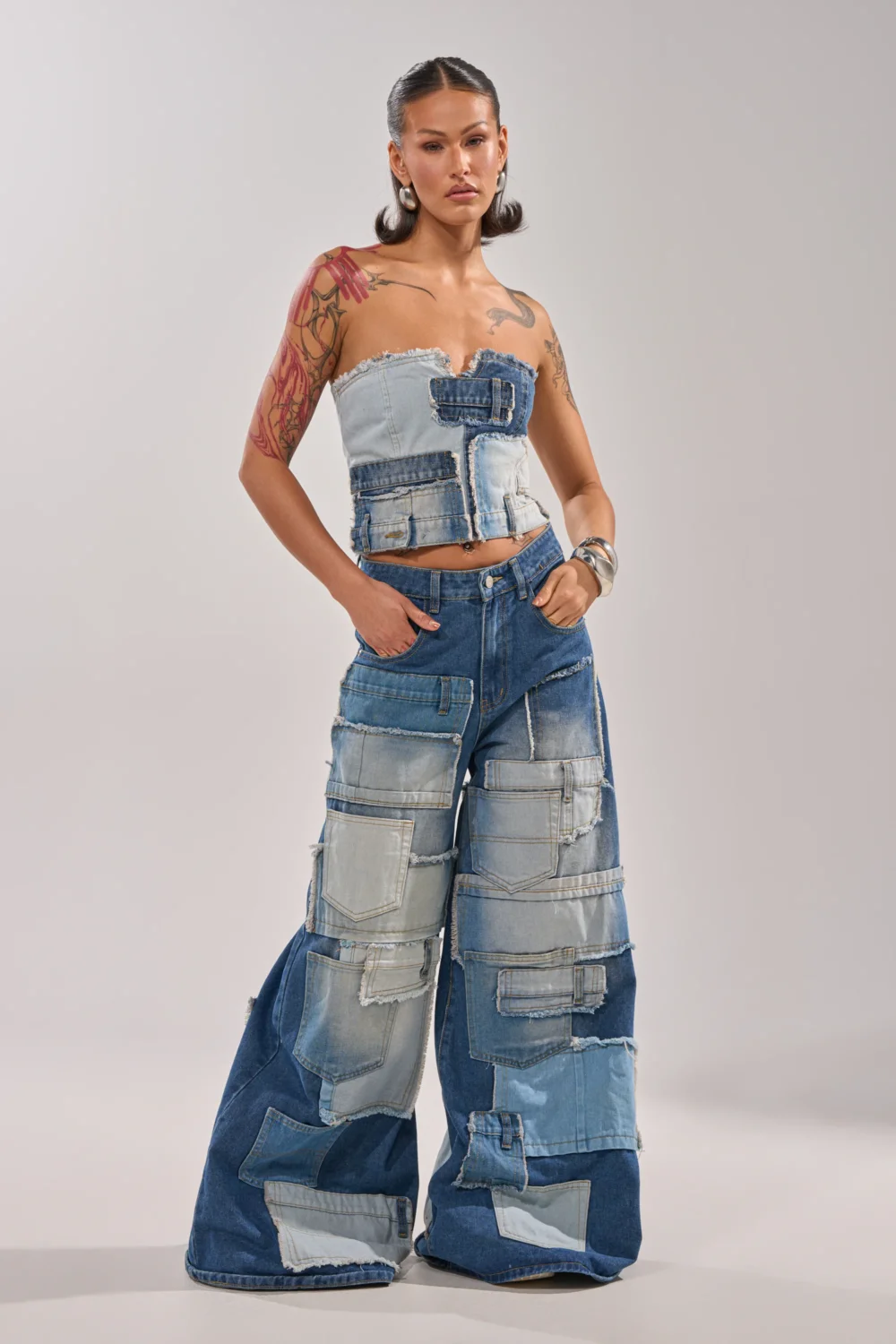 PATCH ME UP RELAXED DENIM