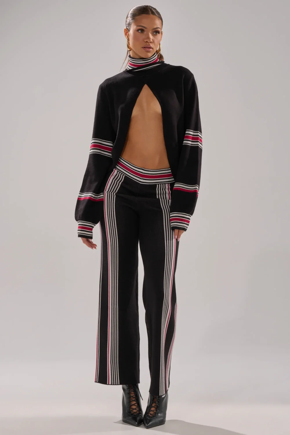 KENDALL SWEATER WIDE LEG PANT