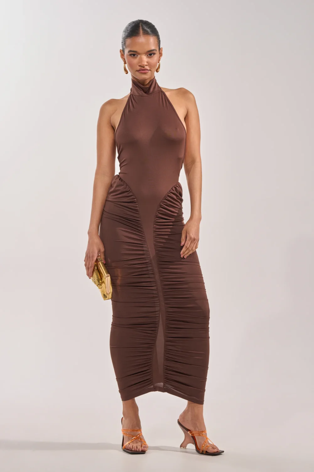 HIPS DON'T LIE RUCHED MAXI DRESS - 2
