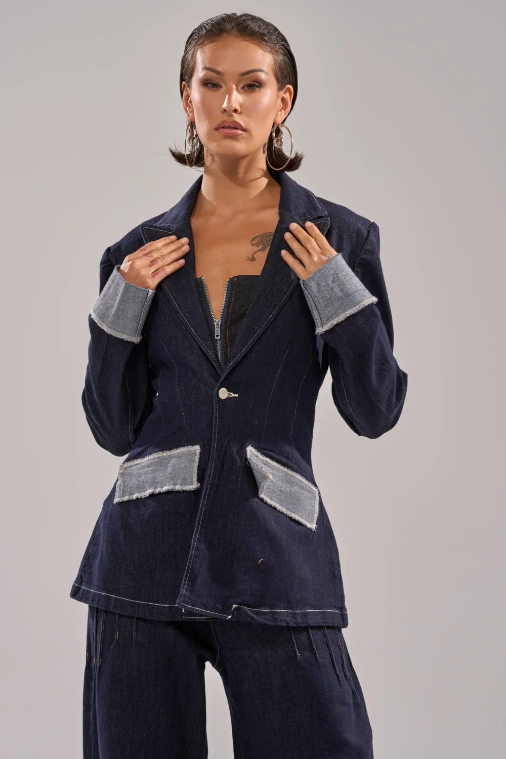JESSE DENIM BLAZER