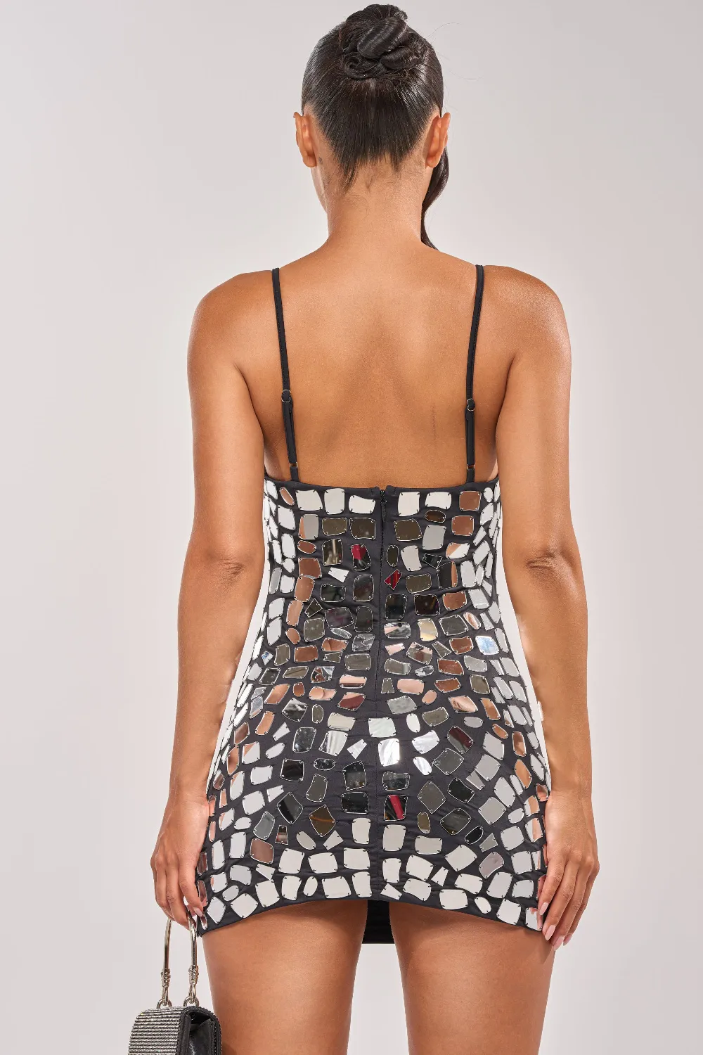 TRUE ICON MIRROR MINI DRESS - 5