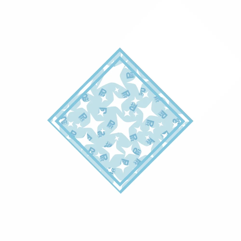 Blue PR Bandana