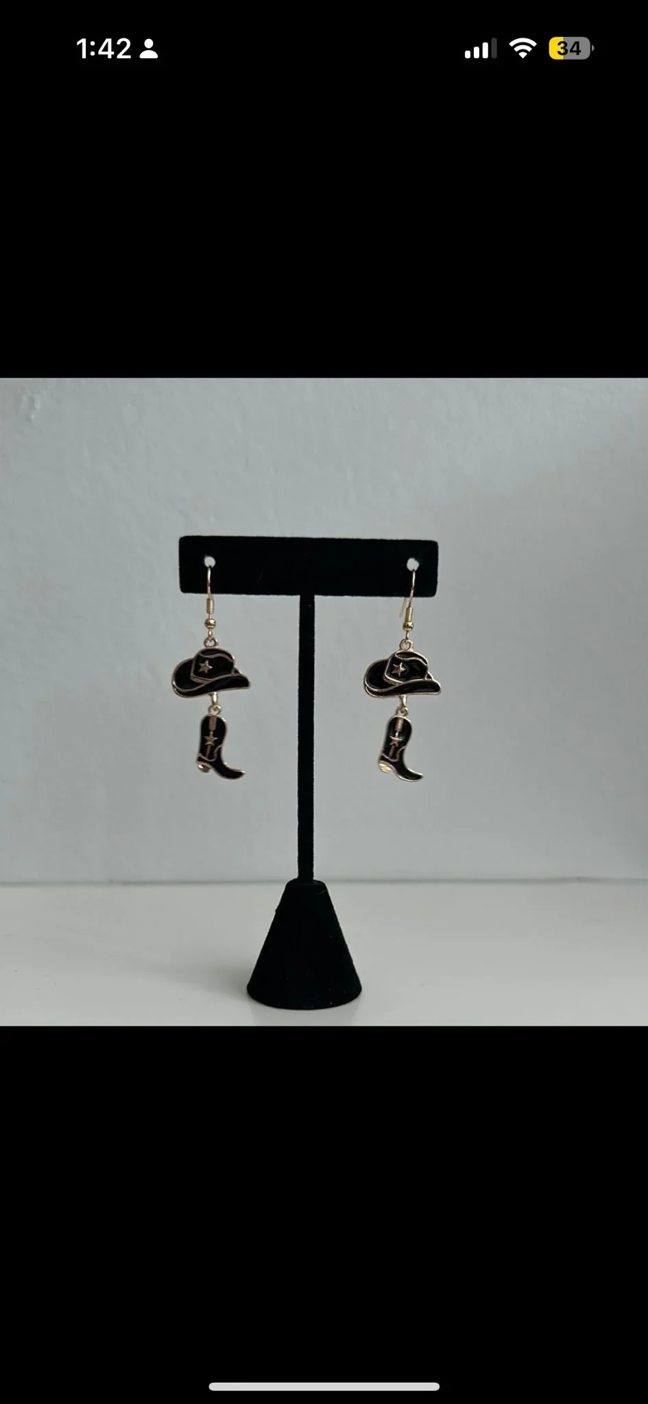 #39 COWGIRL EARRINGS CPSTATEMENT