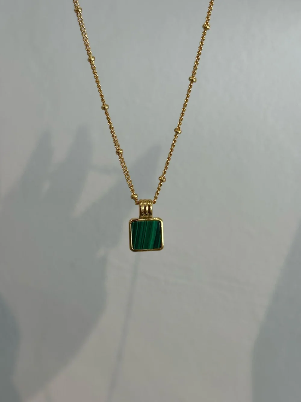 #72 GREEN MEDAL NECKLACE CPSTATEMENT