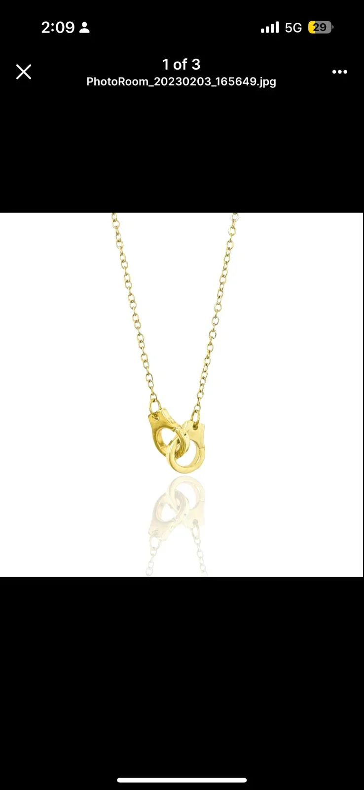 #64 HANDCUFFED NECKLACE CPSTATEMENT