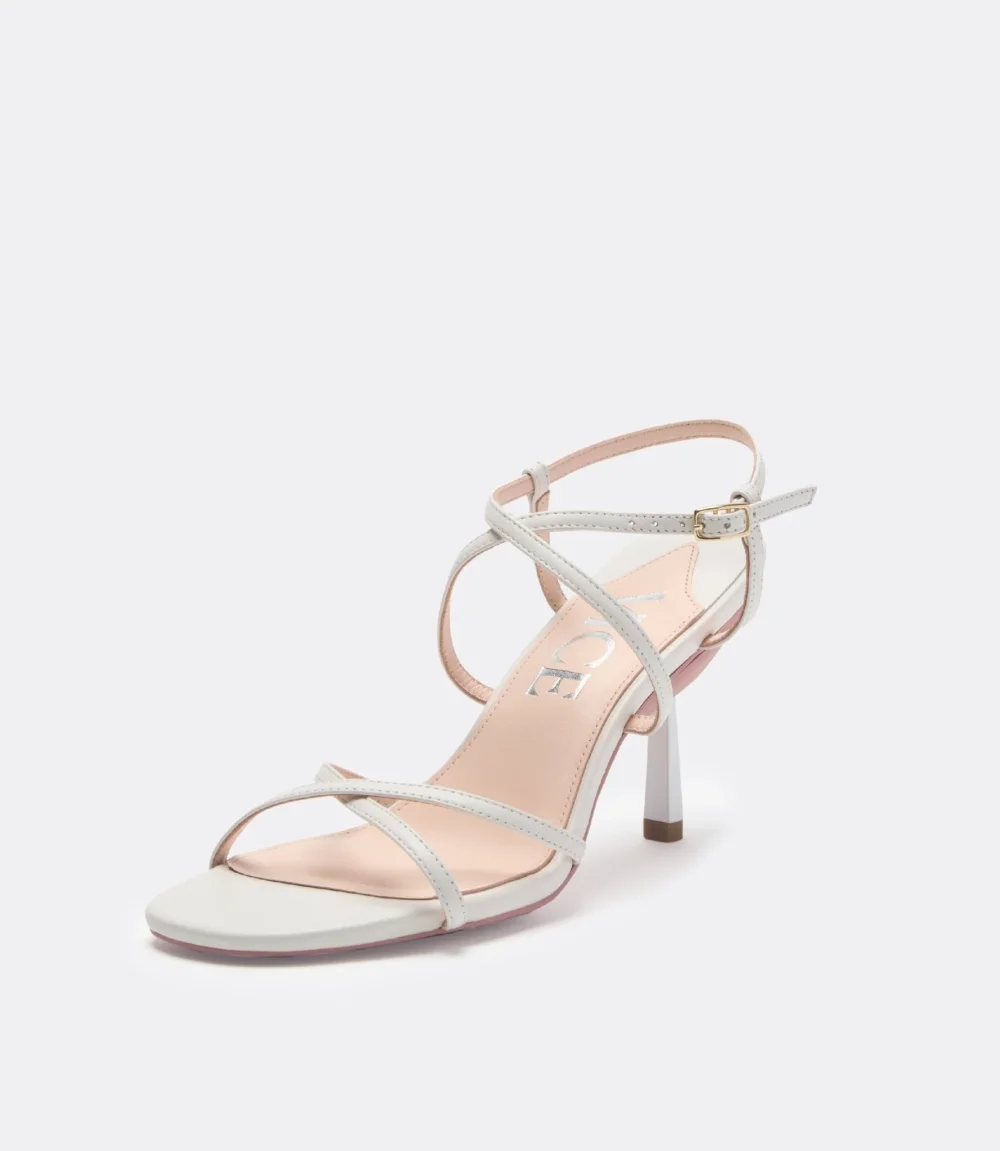 Strappy Sandals in White