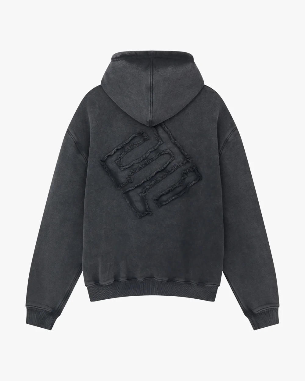 Vintage Washed Oversized Hoodie - 4