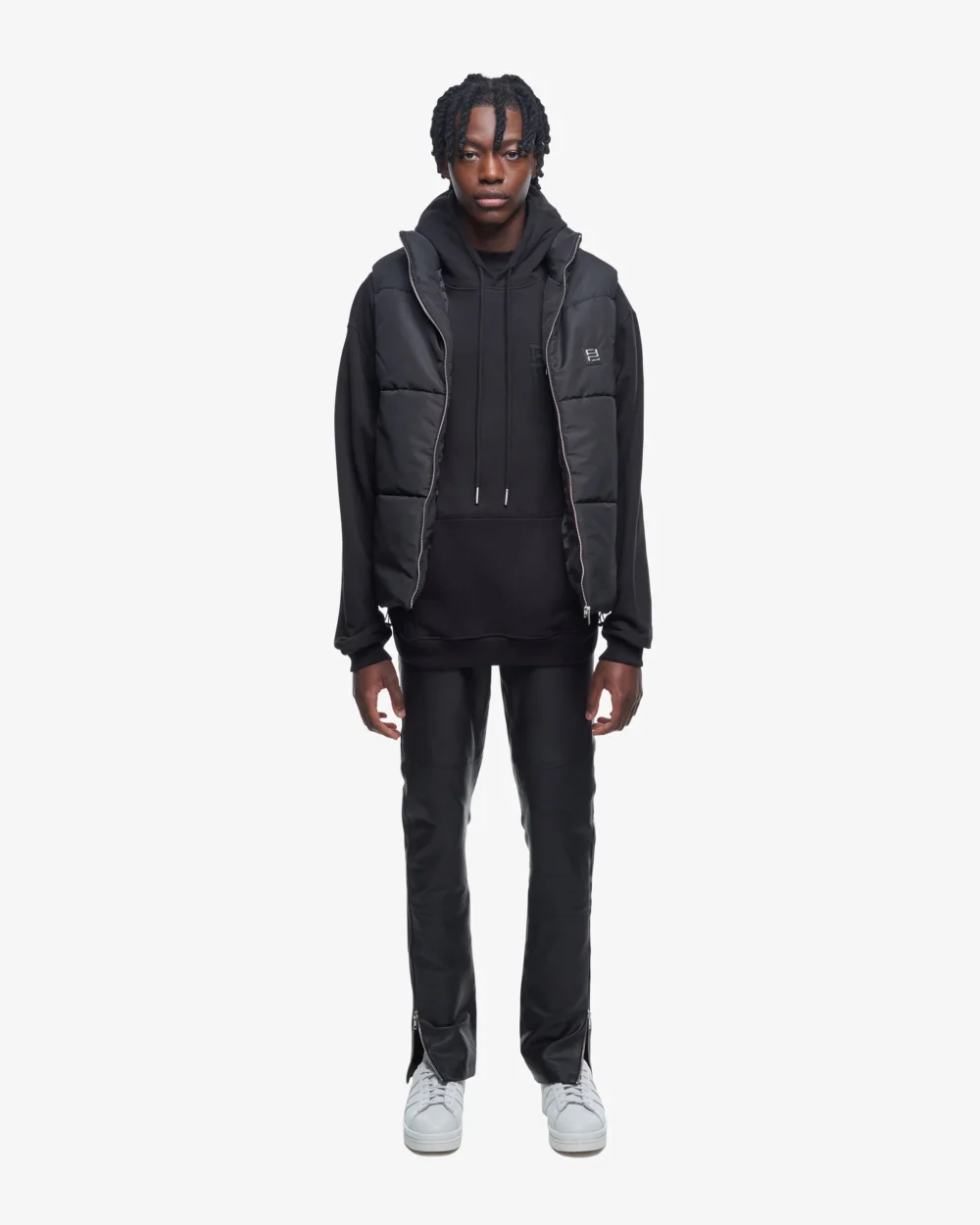 Black Puffer Gilet