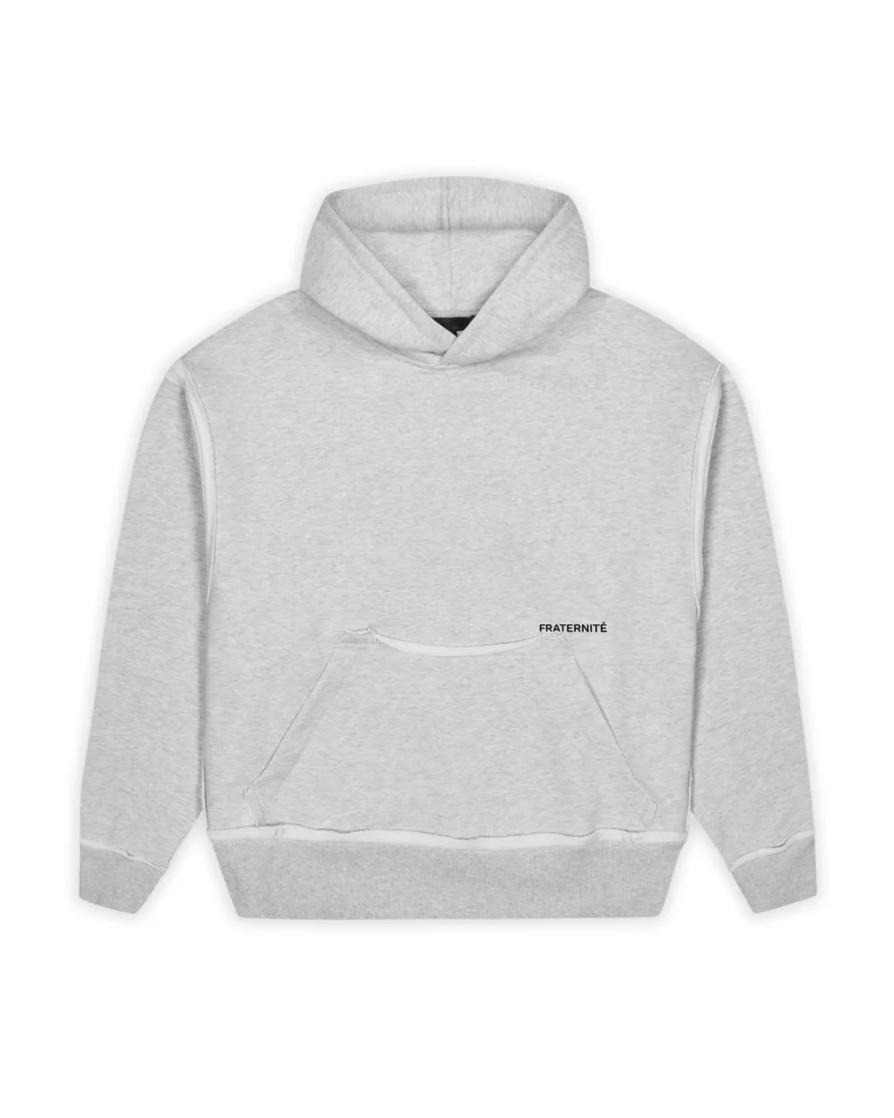 Heather Grey Boxy Hoodie