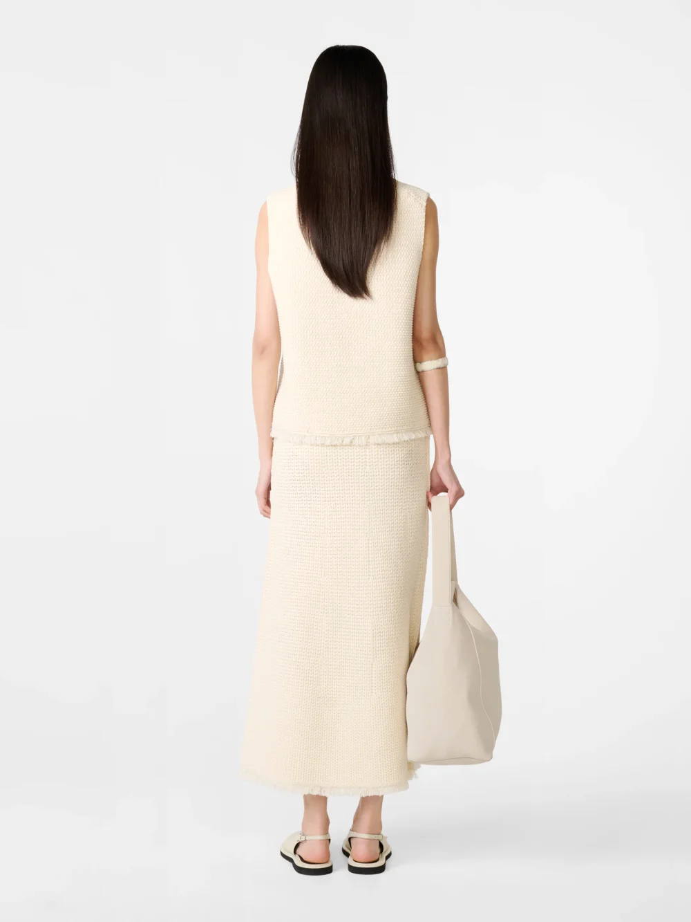 Rye Skirt in Cream - 3