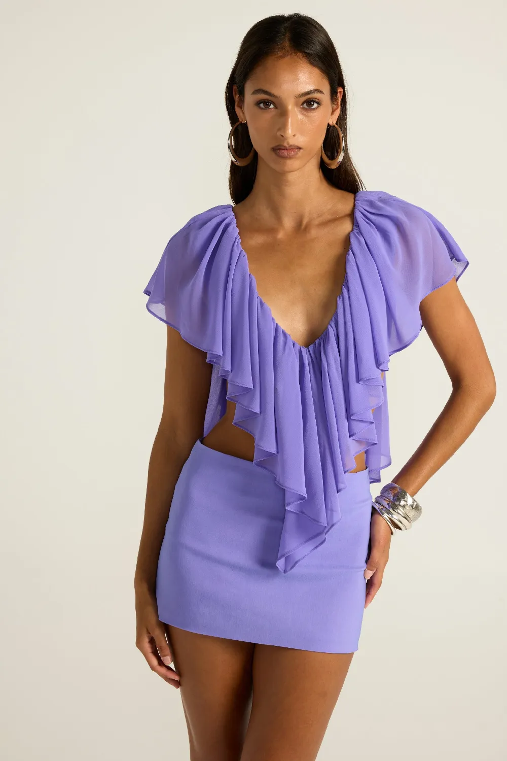 Clover Top - Periwinkle