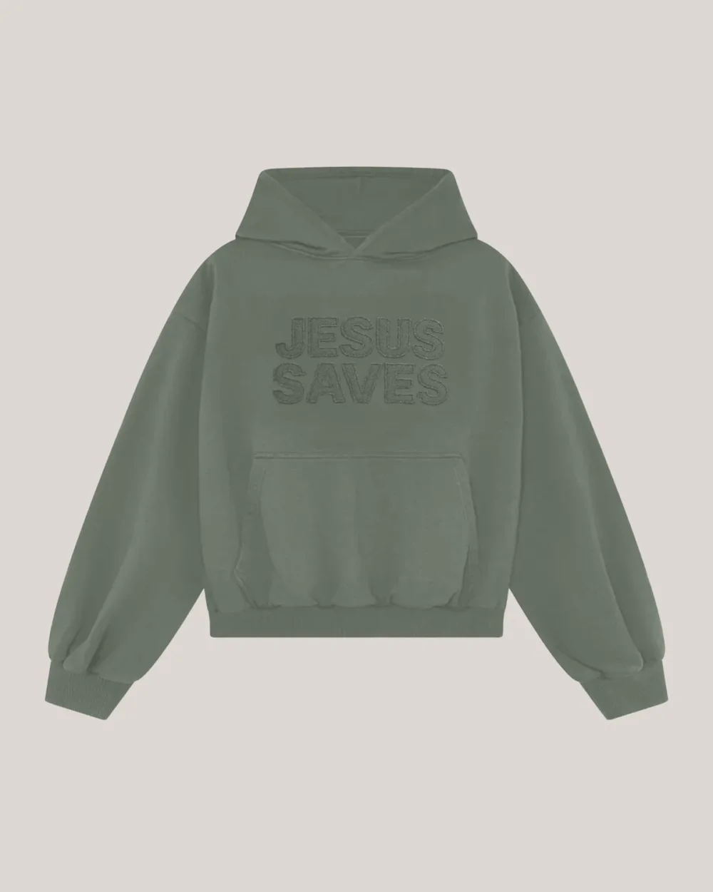 Basic Jesus Saves Hoodie