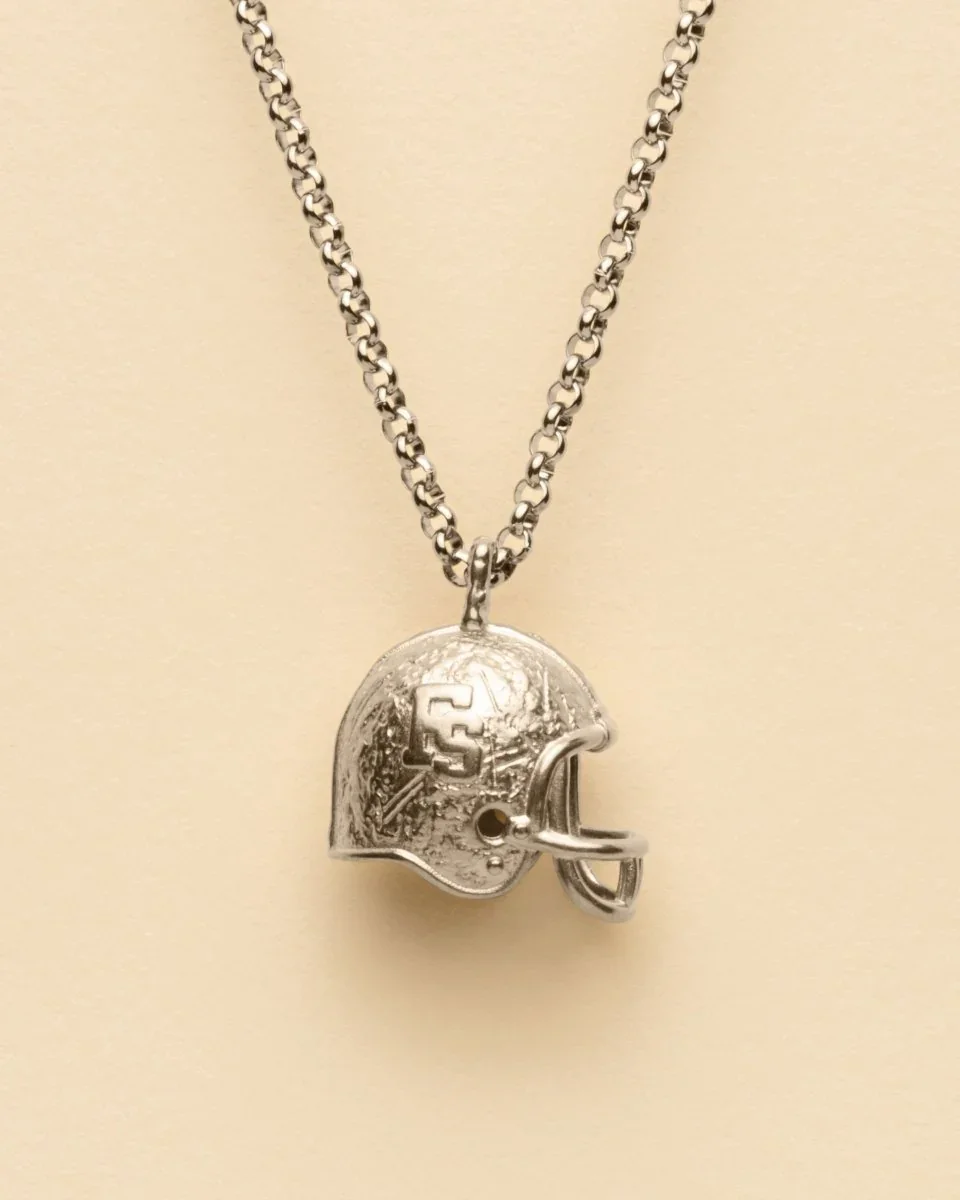 US FOOTBALL HELMET PENDANT
