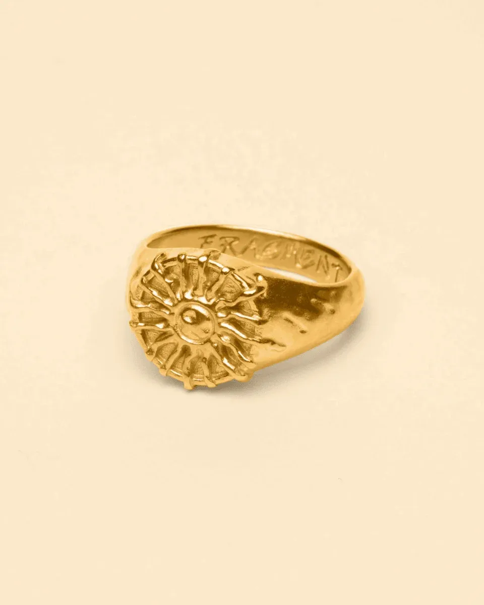 SOLAR FLARE RING [GOLD]
