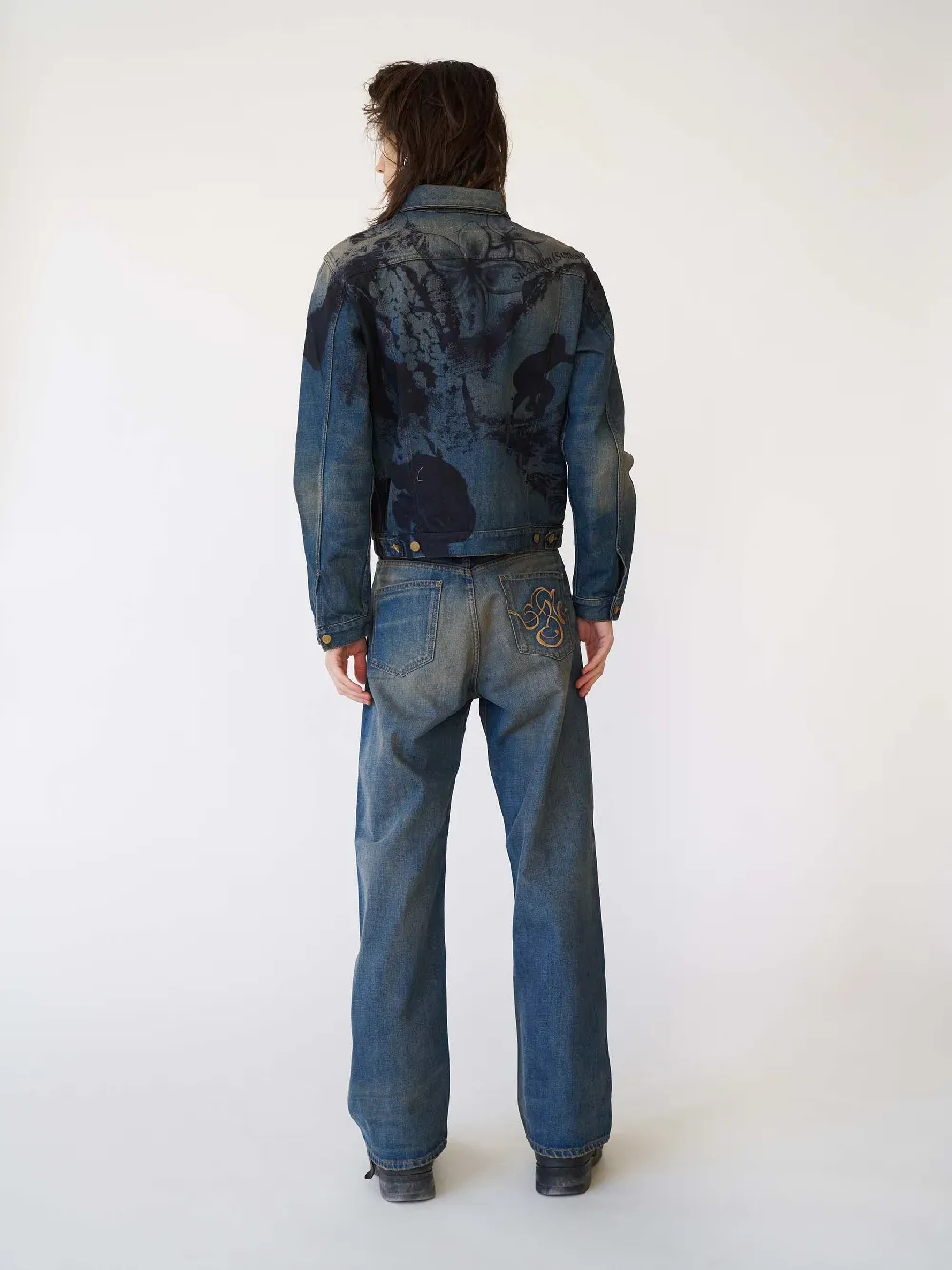 Denim Trucker Jacket - 4