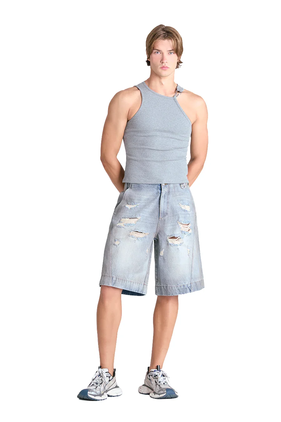 JINX TANK | GREY MARL