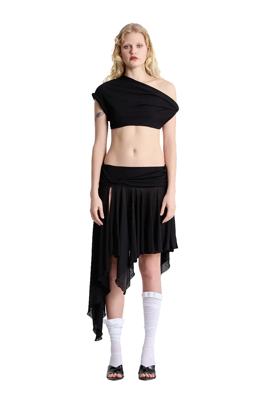 JUNO CROP TOP | BLACK