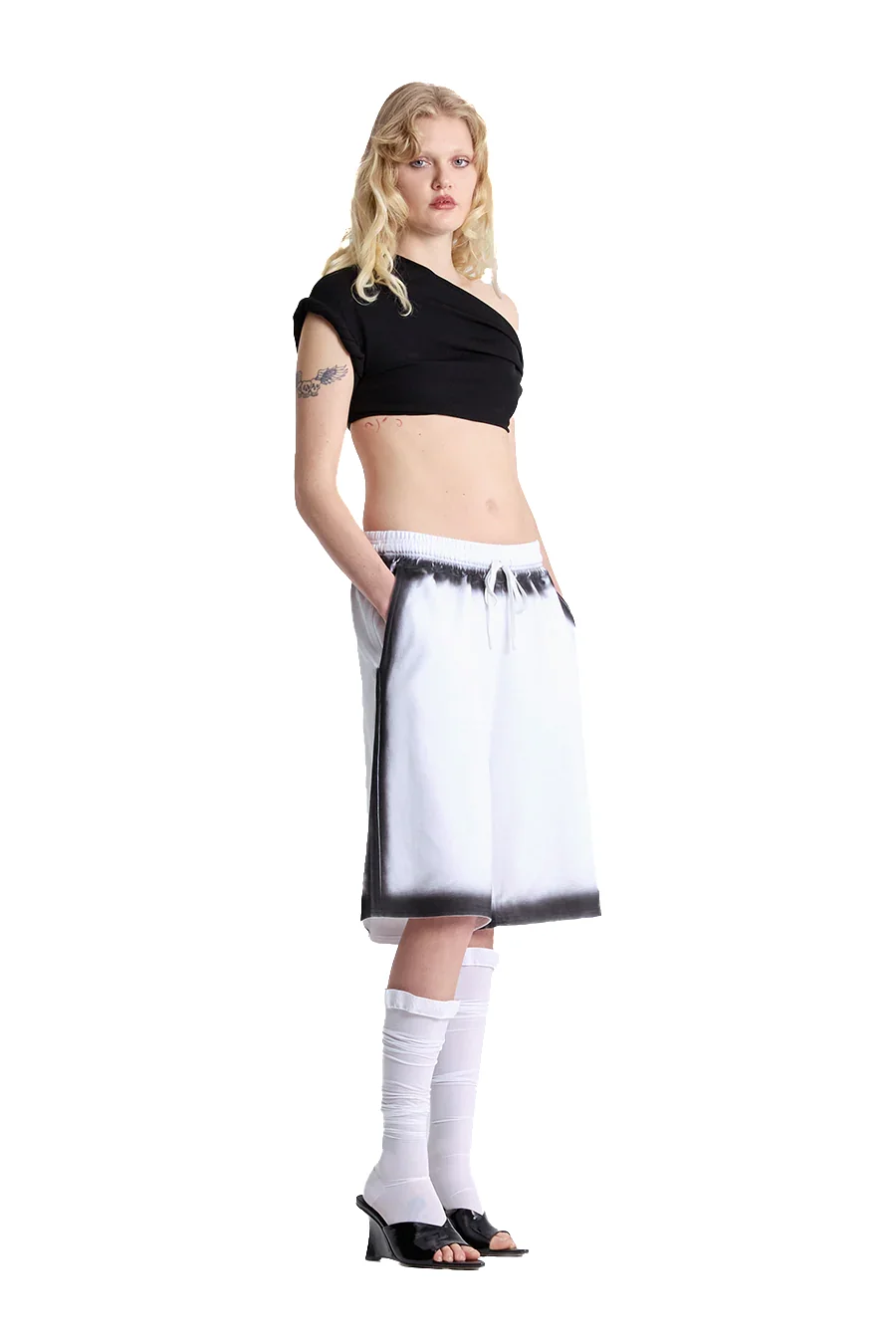 SPRAY SHORT | IVORY